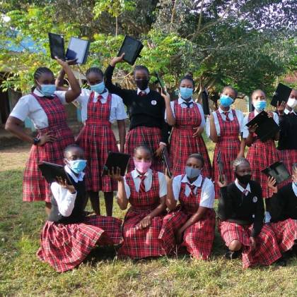 Eine Welt Stiftung Lulu Girls High School in Corona-Zeiten